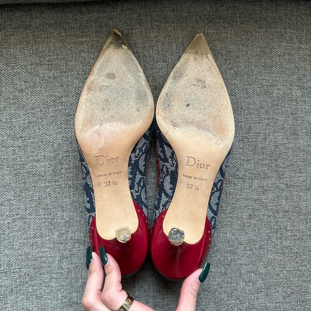 Vintage Christian Dior heels - Picture 4 of 6